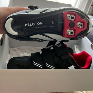 Peloton Bike Shoes with Clips - Like New - Size 38